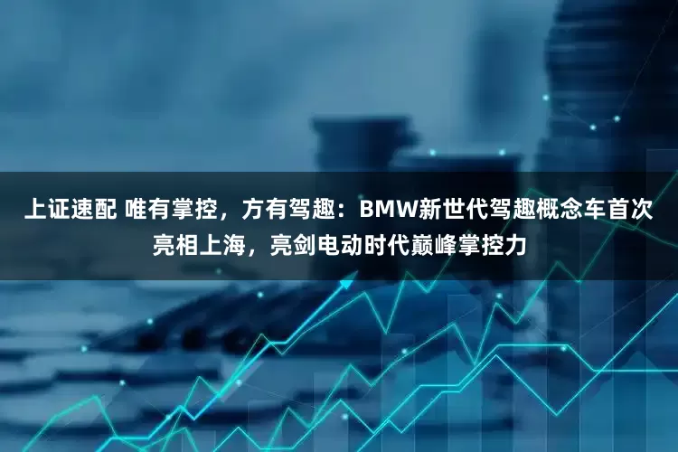 上证速配 唯有掌控，方有驾趣：BMW新世代驾趣概念车首次亮相上海，亮剑电动时代巅峰掌控力